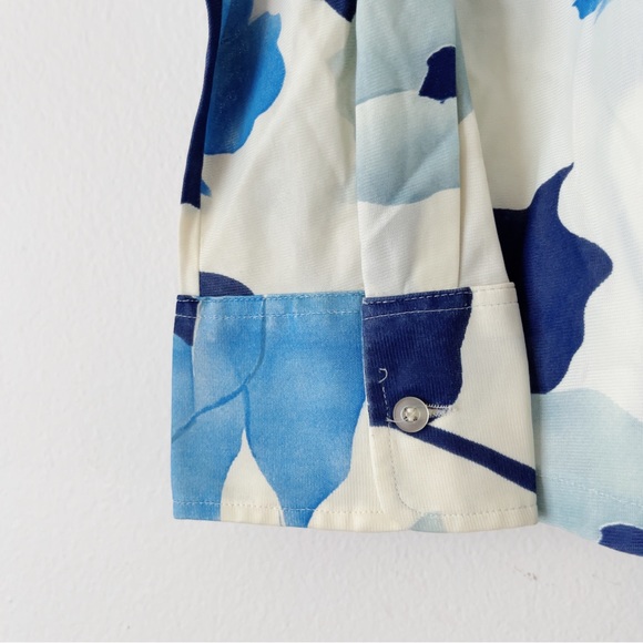 Vintage 70s Men’s Abstract Floral Button Down - Picture 7 of 8